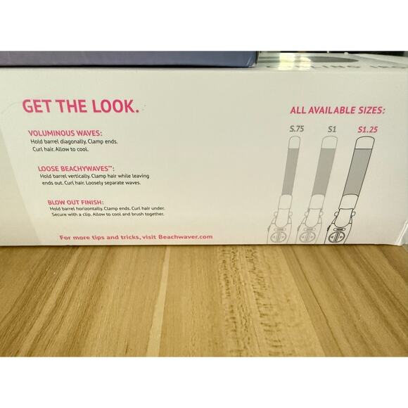 The Beachwaver Co. - Beachwaver S1.25 Rotating Curling Iron - Picture 10 of 10